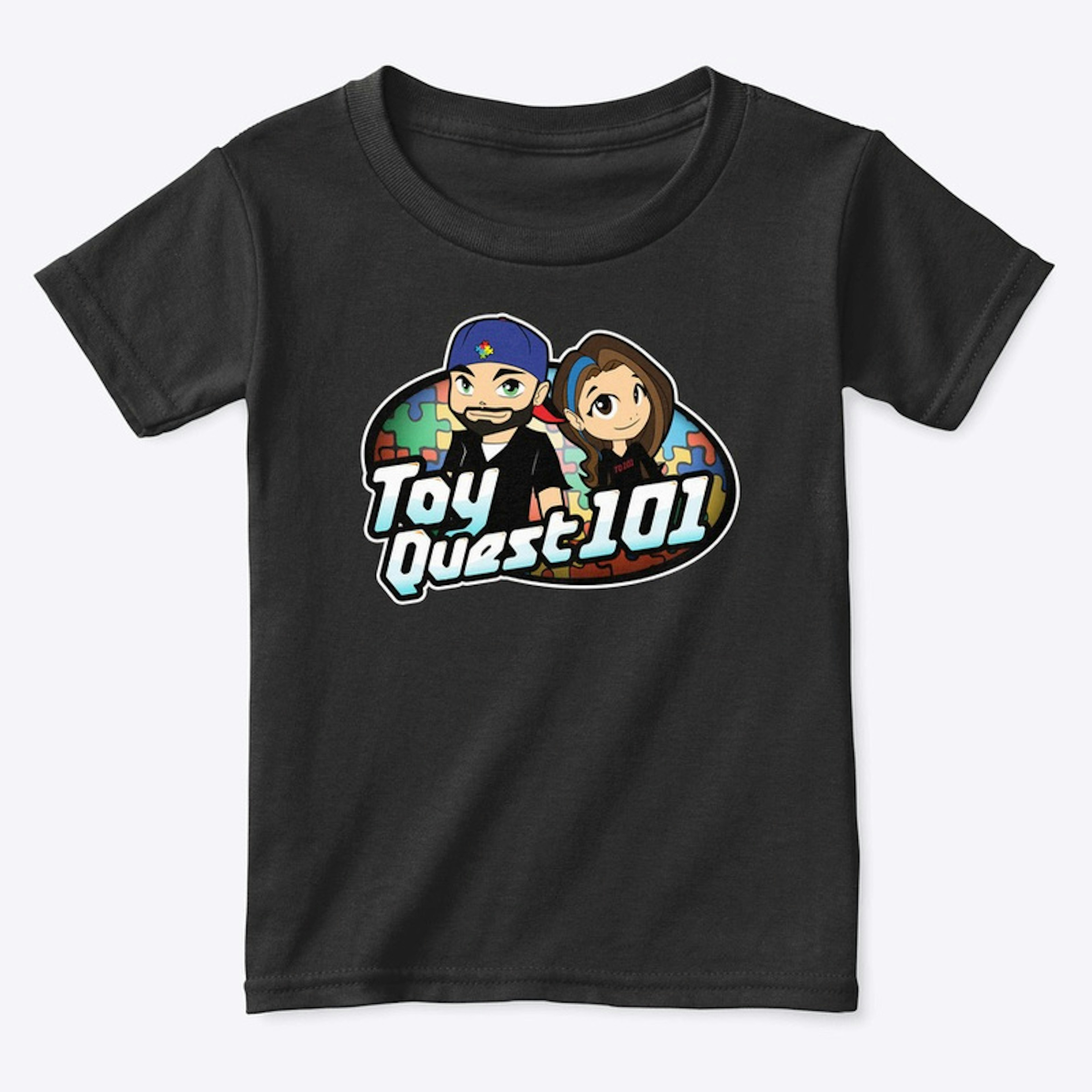 Toyquest101 BLK Toddler T-Shirt
